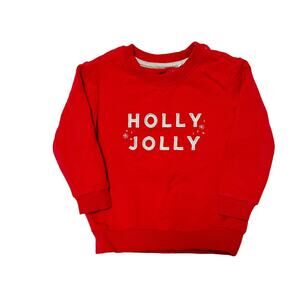 Petit Lem Holly Jolly Sweatshirt Size 18m